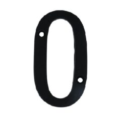 Letter O Klein IJzer Zwart 75 mm