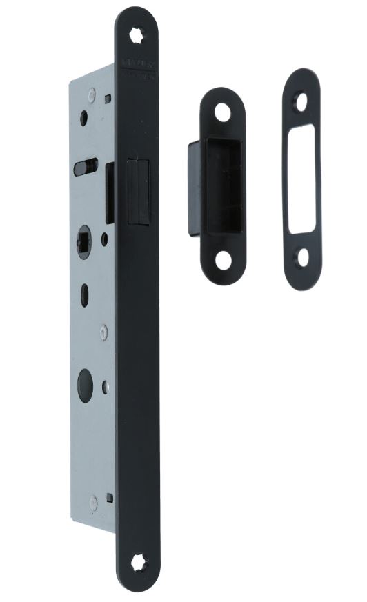 Mauer Magneet Smal Loopslot 4445 F 35 mm Zwarte Voorplaat