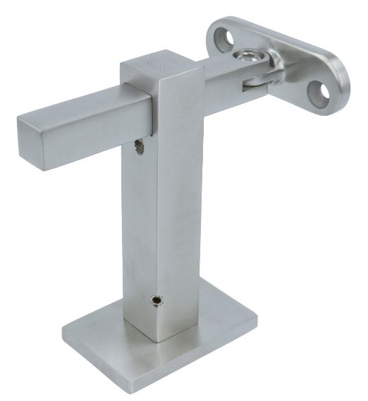 Verstelbare steun voor vierkant leuning