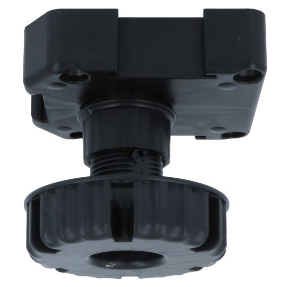 Verstelbare keukenpoot kunststof 84 mm