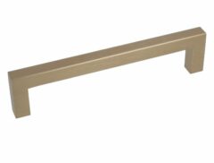 Greep Aluminium Geelbrons 128 mm