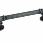 Buisgreep Oud Tin 128 mm