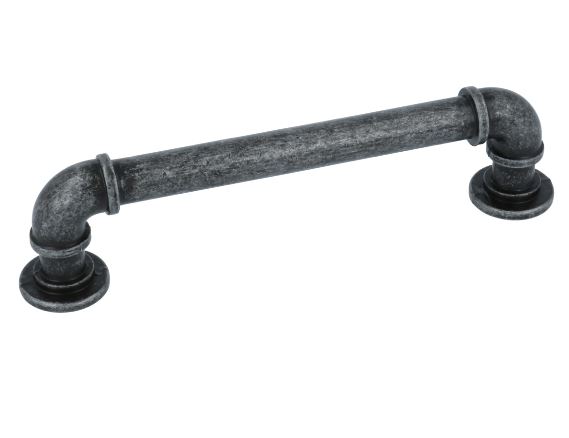 Buisgreep Oud Tin 128 mm