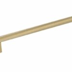 Greep Geribbeld Aluminium 160 mm Oud Goud