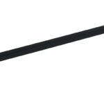 Greep Recht Zamac 192 mm zwart