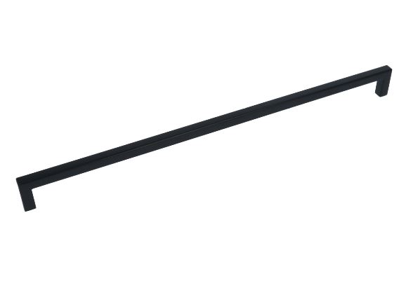 Greep Recht Zamac 492 mm zwart