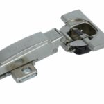 Keukenscharnier Blum opliggend met soft-close demping staal Vernikkeld