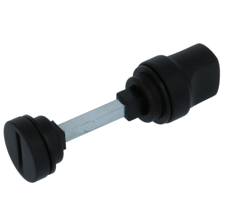 WC-OLIVE LOS 5MM MAT ZWART