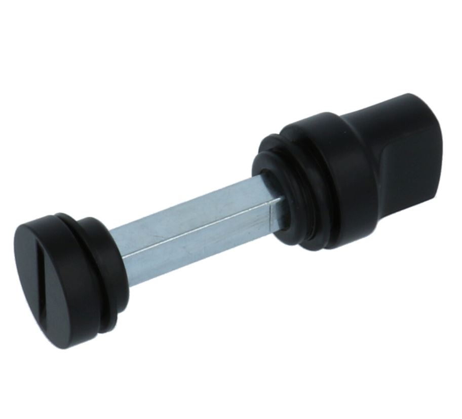 WC-OLIVE LOS 8MM MAT ZWART