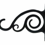 Plantenhanger IJzer Zwart 122x155 mm