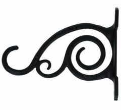 Plantenhanger IJzer Zwart 122x155 mm