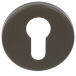 Cilinderplaatje BASIC LBY50 6 mm Donker Brons