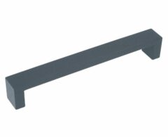 Greep Recht Structuur Antraciet 160 mm