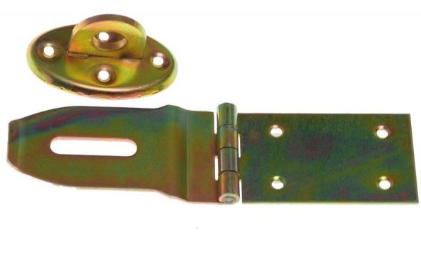 Kist overval voor hangslot 45x170 geel verzinkt