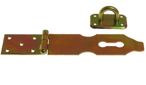 Kist overval voor hangslot 60x265 geel verzinkt