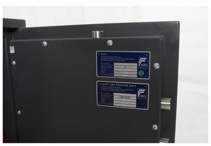 Salvus Ravenna 3 elo Inbraak- en brandwerende kluis