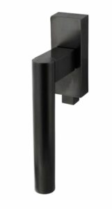 Olivari raamkruk Euclide Q afsluitbaar antraciet mat titaan PVD