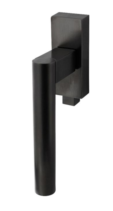 Olivari raamkruk Euclide Q afsluitbaar antraciet mat titaan PVD