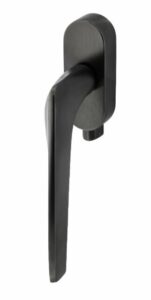 Olivari raamkruk Twist afsluitbaar antraciet mat titaan PVD