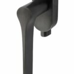 Olivari raamkruk Lama L afsluitbaar antraciet mat titaan PVD