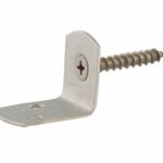 Starx l-steun met schroef RVS 4 stuks