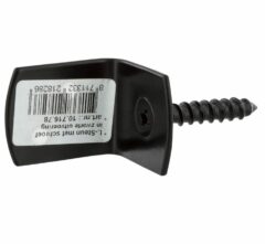 Starx l-steun met schroef Zwart 1 stuk