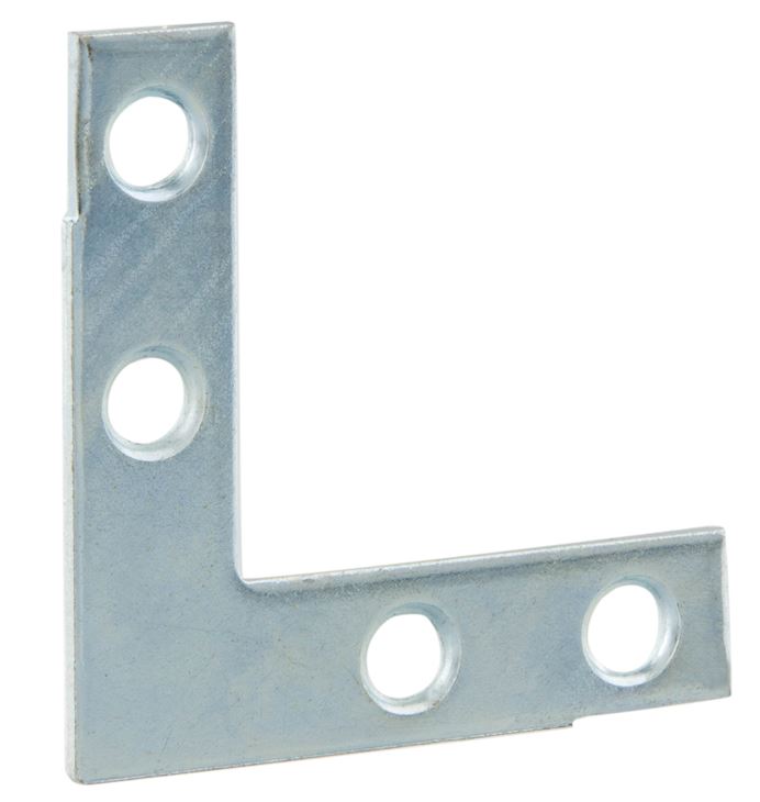 Starx raamhoek zwaar met verzonken schroefgaten verzinkt 40 mm 4 stuks