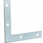 Starx raamhoek zwaar met verzonken schroefgaten verzinkt 60 mm 4 stuks