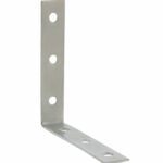 Starx stoelhoek met verzonken schroefgaten verzinkt 100 mm 4 stuks