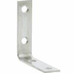 Starx stoelhoek met verzonken schroefgaten verzinkt 50 mm 4 stuks