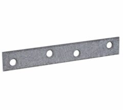 Starx verbindingsplaat met verzonken schroefgaten verzinkt 100 mm 4 stuks