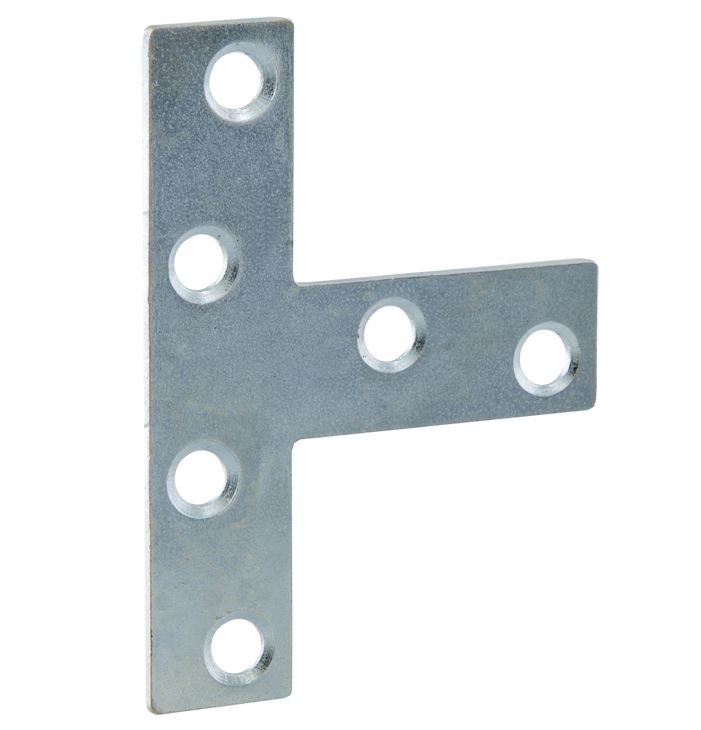 Starx verbindingsplaat t-model verzinkt 70 x 35 mm 4 stuks