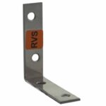 Starx stoelhoek met verzonken schroefgaten RVS 60 mm 1 stuk