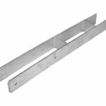 Starx h-paalhouder voor paal 91x91 mm verzinkt