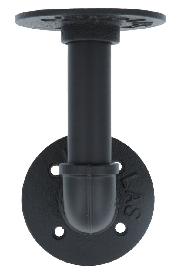 Set plankdragers ijzer zwart 150x85 mm