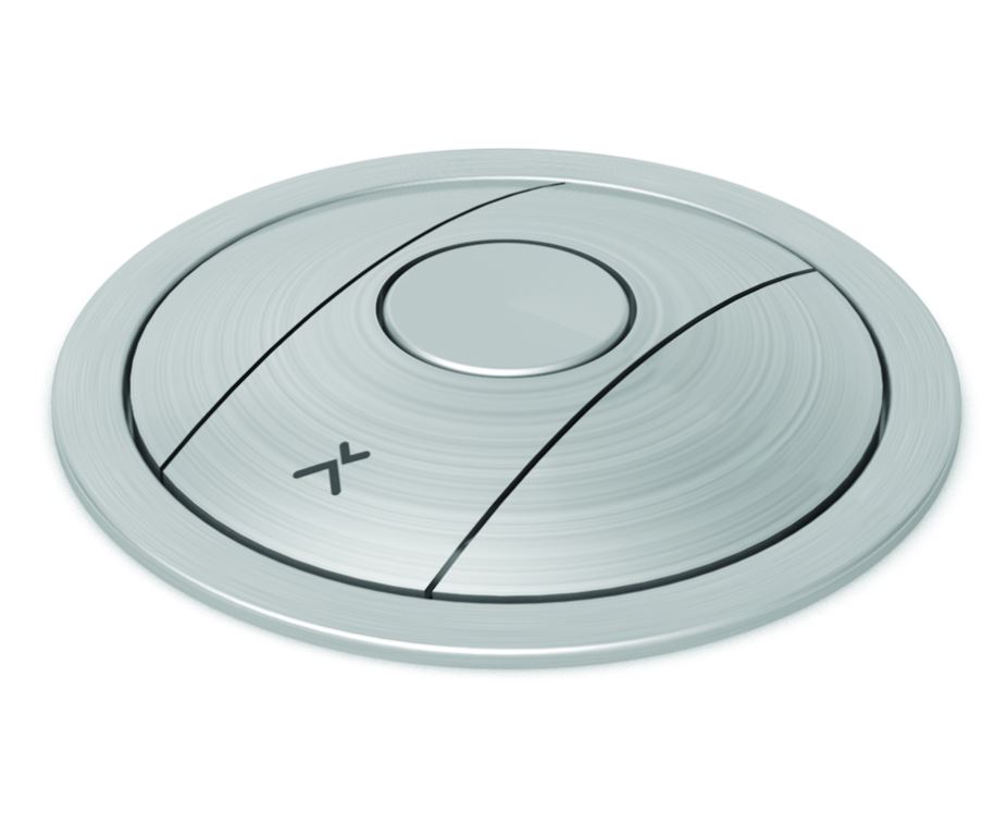 Exceptor® kierstandhouder binnendraaiend SKG V1® RVS