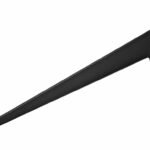 Drager enkel 350 mm zwart