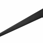 Drager enkel 300 mm zwart