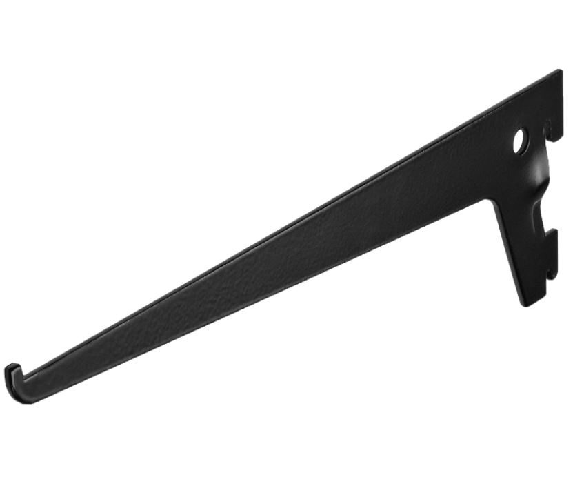 Drager enkel 250 mm zwart