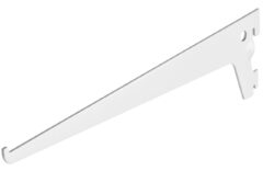 Drager enkel 150 mm wit gelakt