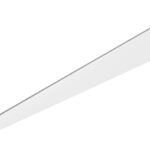 Drager enkel 100 mm wit gelakt