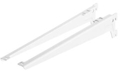 Hoeksteun 280 mm wit gelakt