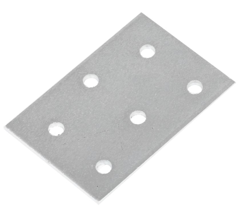 Starx Koppelplaat verzinkt 40 x 60 x 2 mm 1 stuk