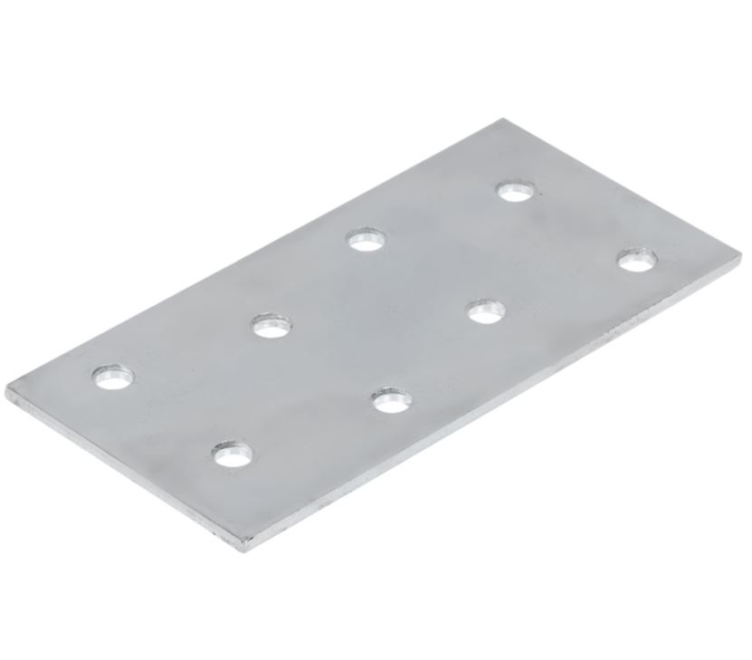 Starx Koppelplaat verzinkt 40 x 80 x 2 mm 1 stuk