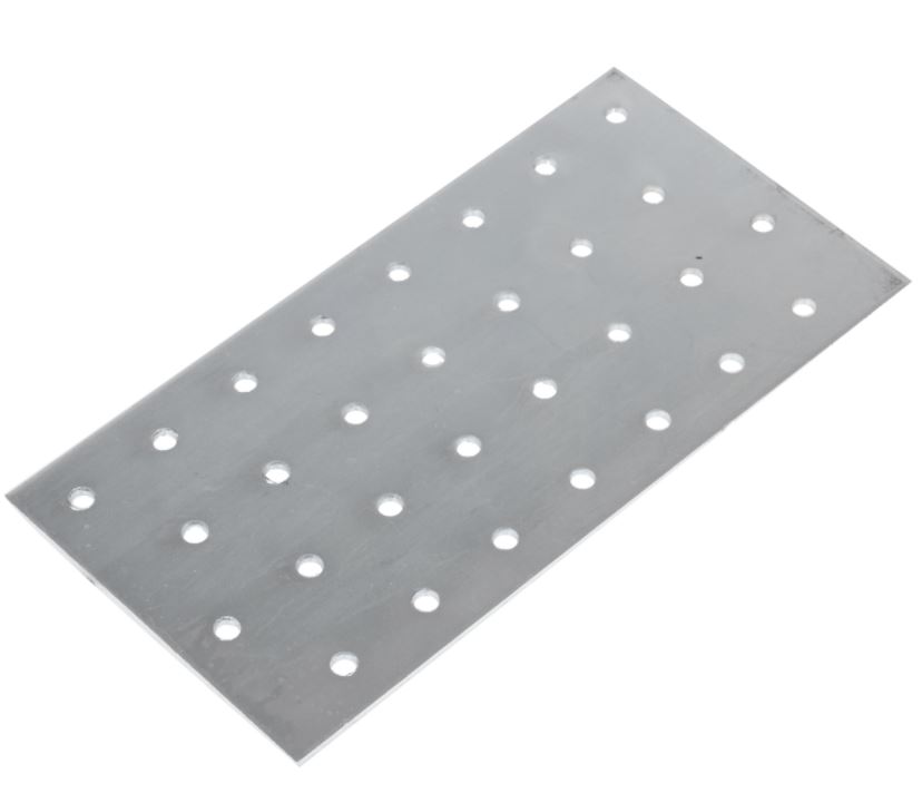 Starx Koppelplaat verzinkt 80 x 160 x 2 mm 1 stuk