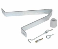 Starx deuropvangbeugel voor buitendeur Verzinkt