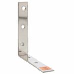 Starx stoelhoek met verzonken schroefgaten RVS 100 mm 1 stuk