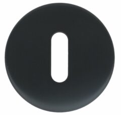 Sleutelplaatje Rond PVD Gunmetal