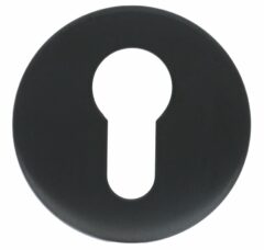 PC-Plaatje Rond PVD Gunmetal