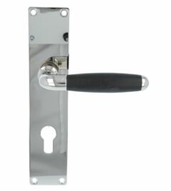 Deurkruk Met Schild Ton Model 1933 PC72 Glans Nikkel